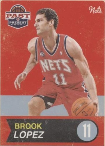 2011-12 Past & Present - Brook Lopez #47