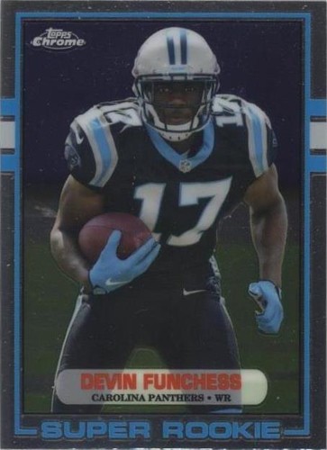 2015 Topps Chrome Mini Devin Funchess #89-DF
