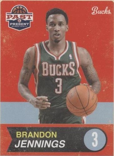 2011-12 Past & Present - Brandon Jennings #42