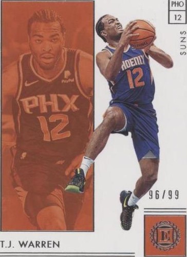 2018-19 Panini Encased - T.J. Warren #50