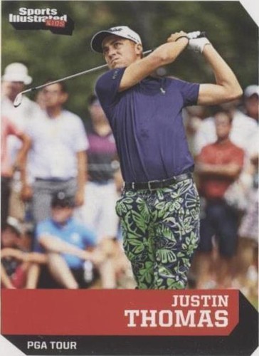 2017 Sports Illustrated for Kids Series 5 Golf Trading Cards