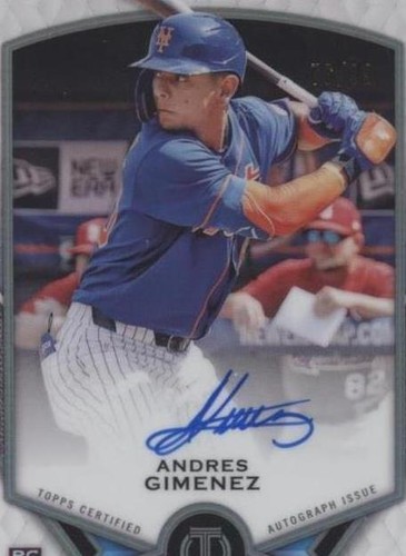 2021 Topps Tribute - Andres Gimenez #LIA-AG