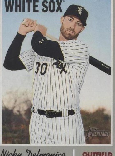 2019 Topps Heritage - Nick Delmonico #299