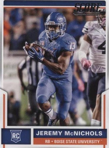 2017 Score Jeremy McNichols #391