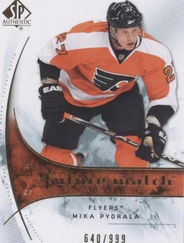 2009-10 SP Authentic - Mika Pyorala #189