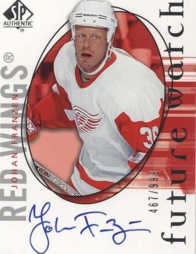 2005-06 SP Authentic - Johan Franzen #154