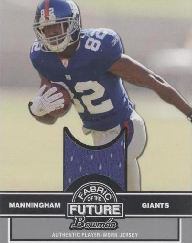 2008 Bowman Mario Manningham #FF-MM