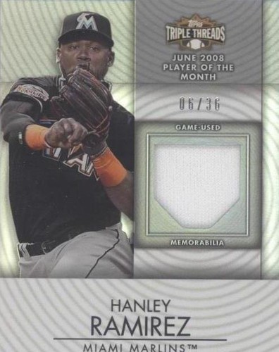 2012 Topps Triple Threads - Hanley Ramirez #TTUR-189
