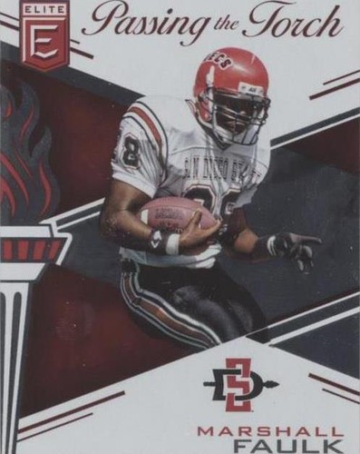 2017 Panini Elite Draft Picks Donnel Pumphrey Marshall Faulk #9