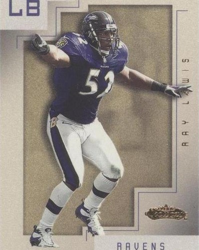 2001 Fleer Showcase Ray Lewis #23