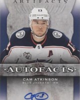 2021-22 Upper Deck Artifacts - Cam Atkinson #AF-CA