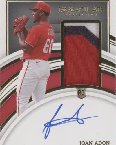 2022 Panini Immaculate Collection - Joan Adon #155