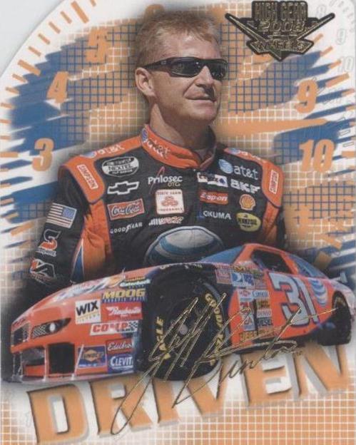 2008 Wheels High Gear - Jeff Burton #DR 20