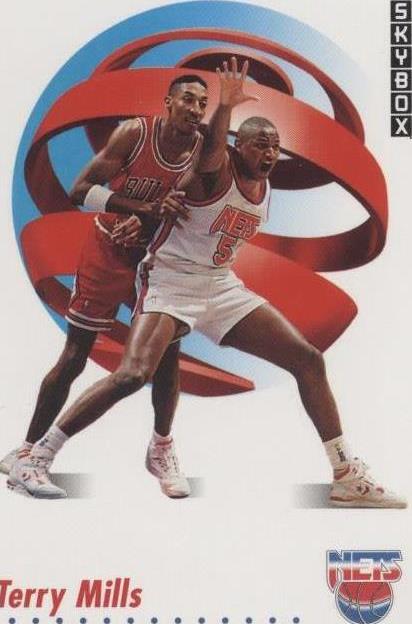 1991-92 Skybox - Terry Mills #184