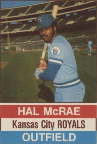 1976 Hostess All-Star Team - Hal McRae #135