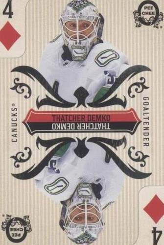 2024-25 O-Pee-Chee - Thatcher Demko #4-DIAMONDS