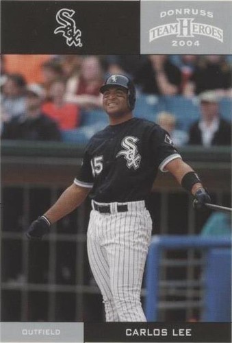 2004 Donruss Team Heroes - Carlos Lee #97