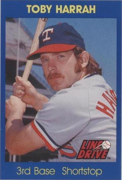 1991 Line Drive - Toby Harrah #10