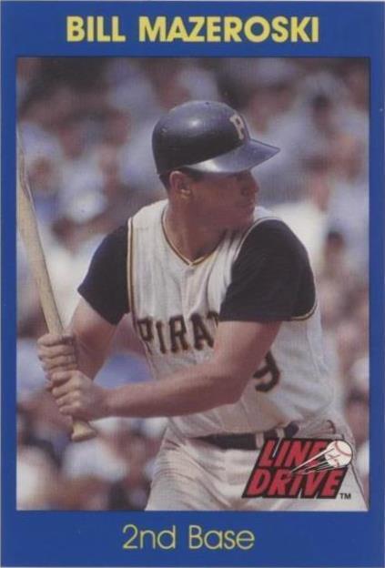 1991 Line Drive - Bill Mazeroski #13
