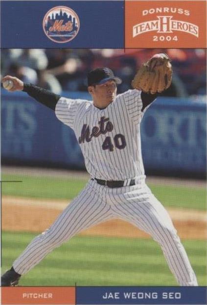 2004 Donruss Team Heroes - Jae Weong Seo #274