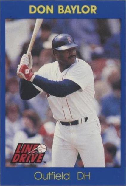 1991 Line Drive - Don Baylor #14