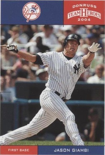 2004 Donruss Team Heroes - Jason Giambi #282