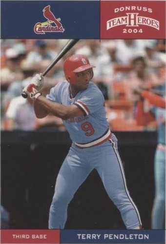 2004 Donruss Team Heroes - Terry Pendleton #397