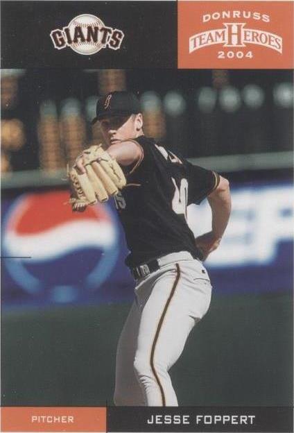 2004 Donruss Team Heroes - Jesse Foppert #364