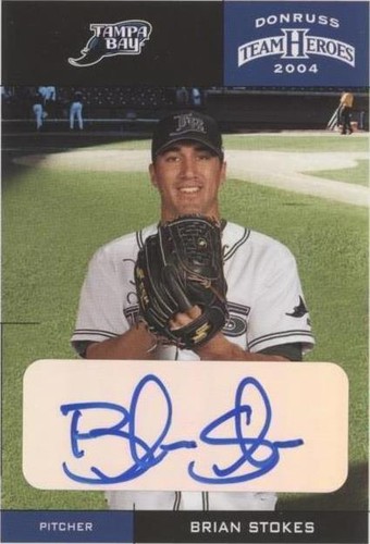 2004 Donruss Team Heroes - Brian Stokes #410