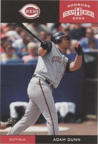 2004 Donruss Team Heroes - Adam Dunn #101