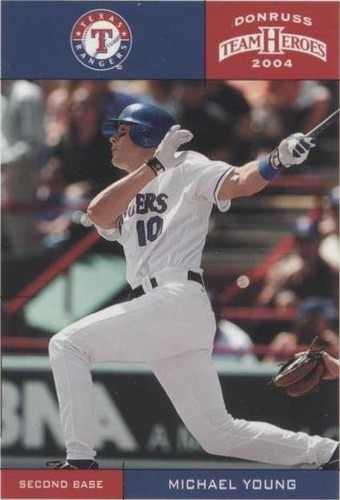 2004 Donruss Team Heroes - Michael Young #422