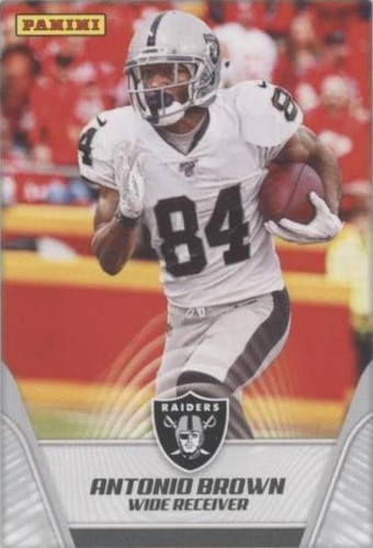 2019 Panini NFL Sticker Collection Antonio Brown #65