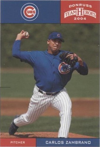 2004 Donruss Team Heroes - Carlos Zambrano #72