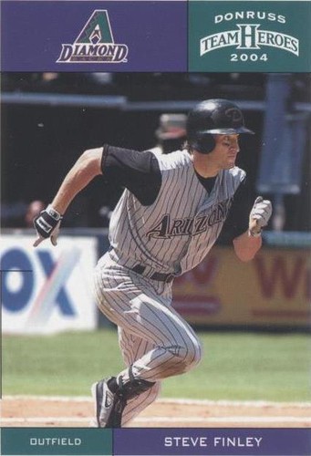 2004 Donruss Team Heroes - Steve Finley #27