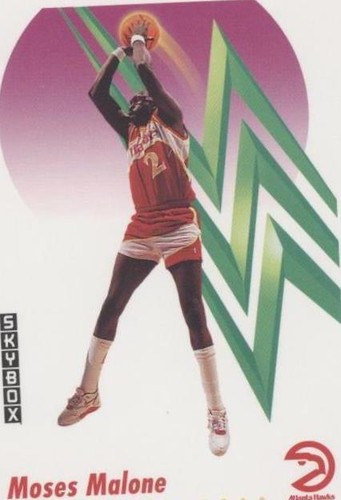 1991-92 Skybox - Moses Malone #4