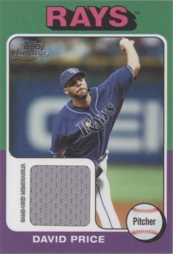 2011 Topps Lineage - David Price #75R-DP