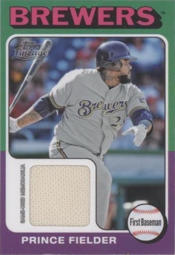 2011 Topps Lineage - Prince Fielder #75R-PF