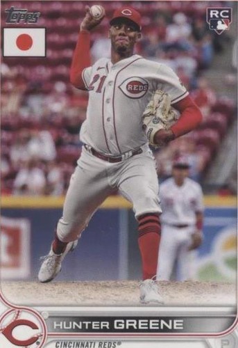 2022 Topps Japan Edition - Hunter Greene #180