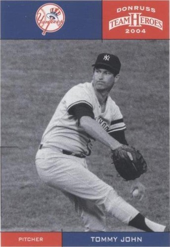2004 Donruss Team Heroes - Tommy John #295