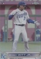 2022 Topps Chrome - Bobby Witt Jr. #221