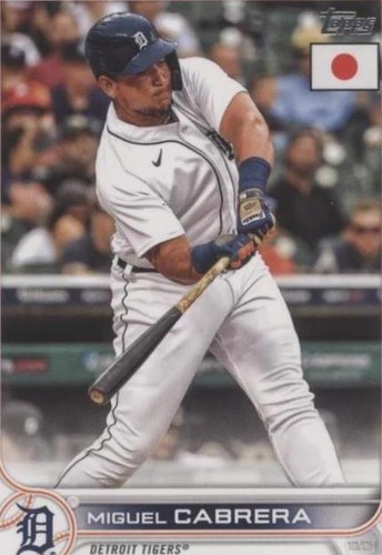 2022 Topps Japan Edition - Miguel Cabrera #160