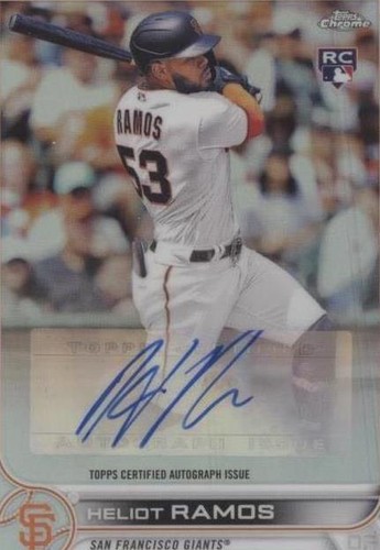 2022 Topps Chrome Update Series - Heliot Ramos #AC-HR