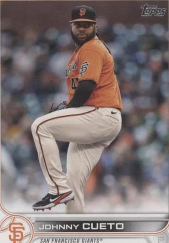 2022 Topps Series 1 - Johnny Cueto #73