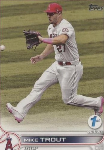 2022 Topps Series 1 1st Edition - Mike Trout #27