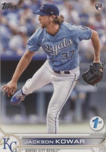 2022 Topps Series 1 1st Edition - Jackson Kowar #264