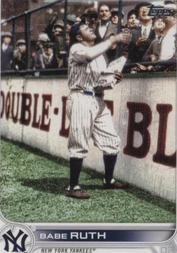 Babe Ruth 記念カード　New York Yankees Amazon.com: 2021 Topps Opening Day Baseball Legends of
