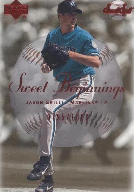 2001 Upper Deck Sweet Spot - Jason Grilli #63