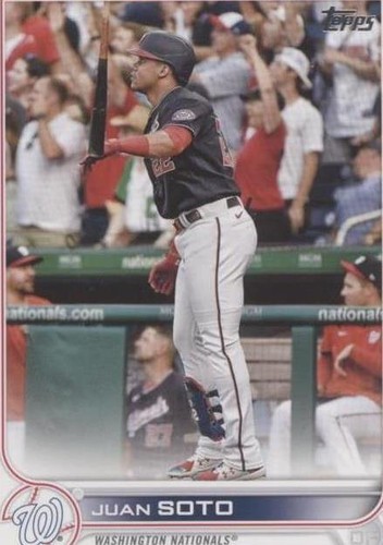 2022 Leaf Metal Autographs Zebra Ronald Acuna Juan Soto Dual Auto