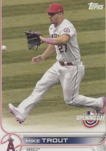 2022 Topps Opening Day - Mike Trout #27
