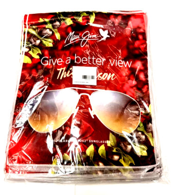 Maui Jim Sunglasses Microfiber XL 13 in x 11 in Cleaning Cloth NEW